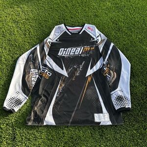 O'Neill Black White Gold Motocross Jersey